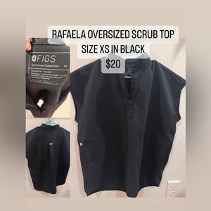 FIGS Rafaela oversized scrub top XS